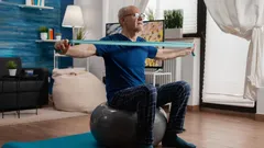 3 eenvoudige oefeningen voor ouderen: spierversterking volgens de methode van specialisten